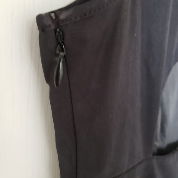 All Saints Spitalfields Gainsborough Black Embellished Cocktail Dress UK… - Picture 5 of 9